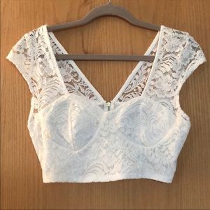 Lace Crop Top